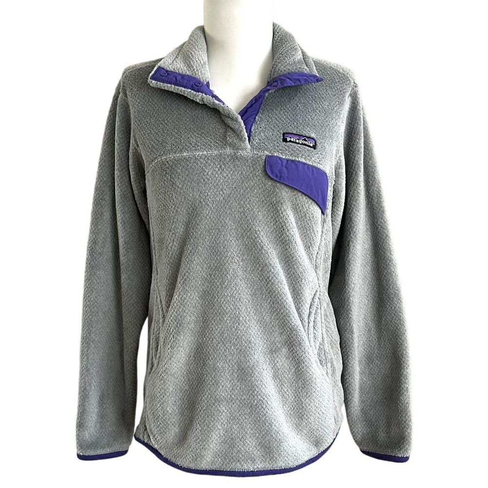 Patagonia Re Tool Snap T Fleece Synchilla Pullover Jacket size M - Picture 4 of 14